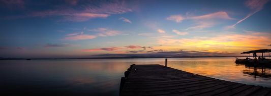 Sunset Dawn Body Of Water