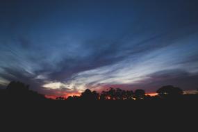Sunset Scenery Sky