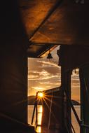 River Gold Sunset