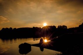 Sunset Sun Rays