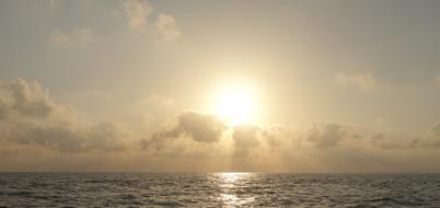 Sun Sea Clouds