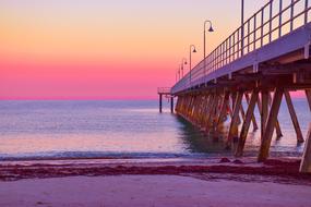 Jetty Beach Sunset