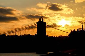 Sunset Silhouette Dawn