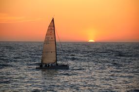 Seegeln Seegelschiff