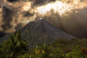 Costa Rica Volcano Landscape