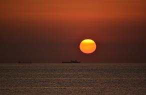 Sunset Baltic Sea Mood