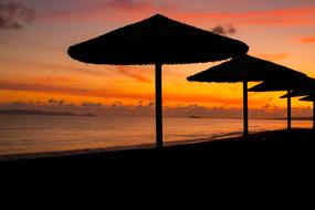 Beach Sunrise Sea