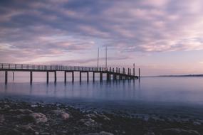 Lake Constance Jetty Sunset