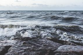 Ocean Waves Horizon landscape