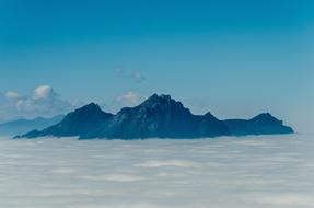 Mountains Switzerland Sea Of