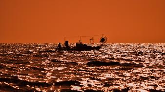 Sunset Nature Sea Horizontal