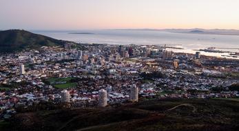 Cape Town City Bowl Panorama