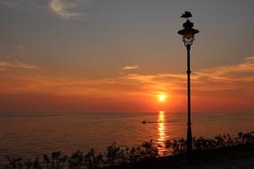 Sunset Landscape Sea