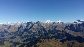 Mountain Snow Panorama