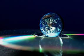 Glass Ball Earth