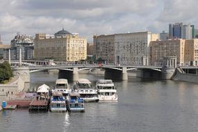 Moscow city at Autumn