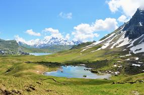 Switzerland Mountains Snow