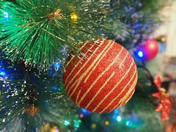 Toy New Year&#39;S Eve Christmas Tree