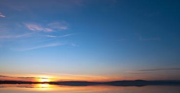 Sunset Horizon sky landscape