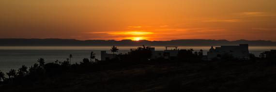 Sunset Panoramic Sun