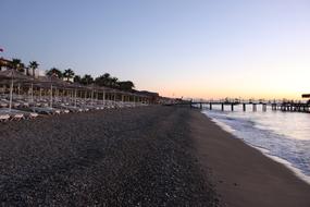 Beach Pebble Sunrise