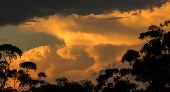 Sunset Sky Clouds