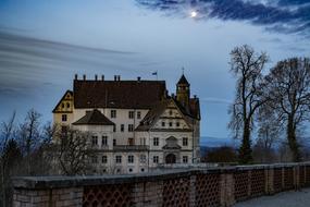 Heiligenberg Castle Twilight Lake