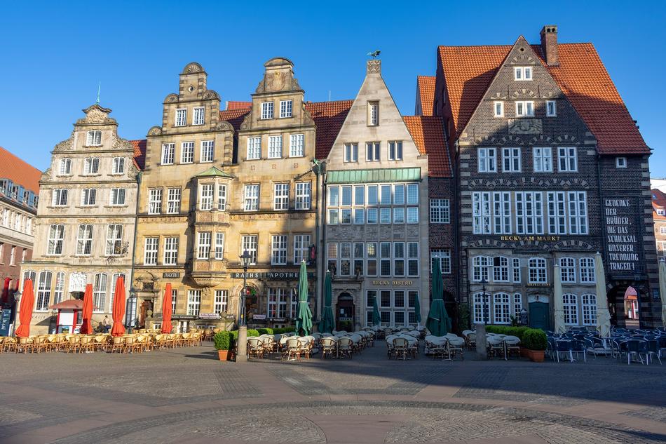 Bremen Marketplace Historic Center city