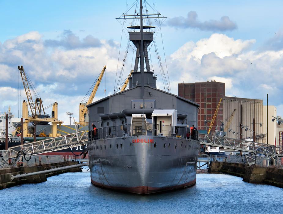 Belfast Ship Landing in Caroline