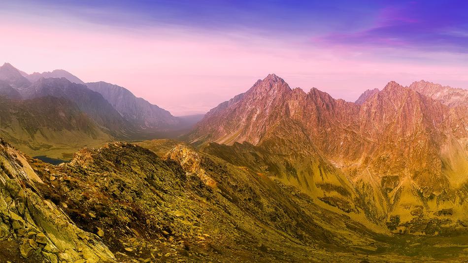 Slovakia Mountains Valley