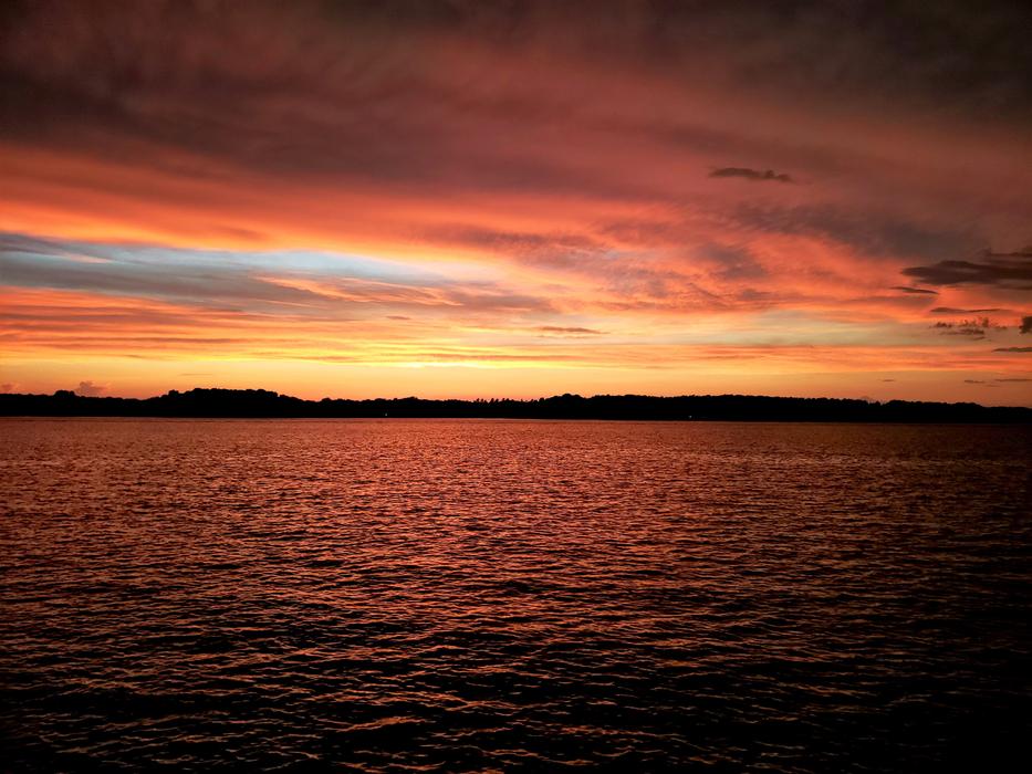 Sunset Orange Sky