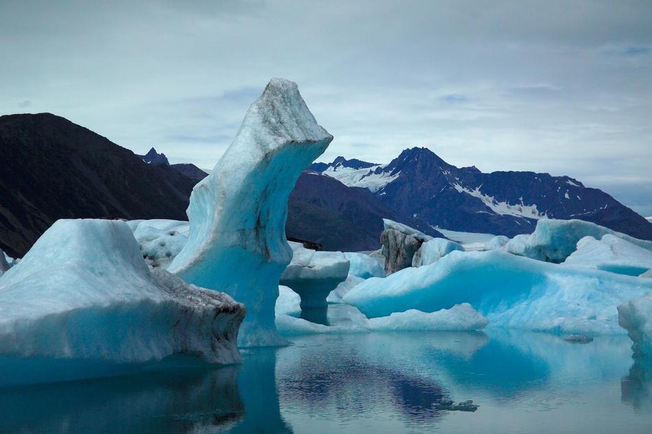 Glacier Landscape Ocean