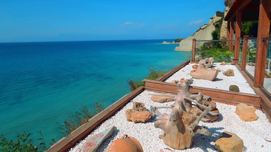 colorful coastline at Cape Drastis
