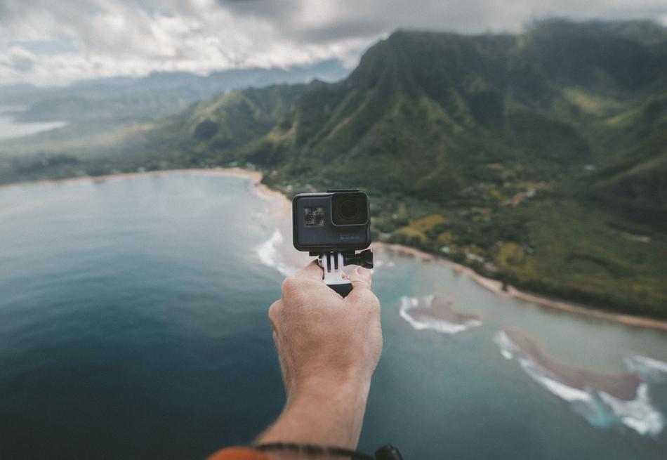 Hand Go Pro Camera