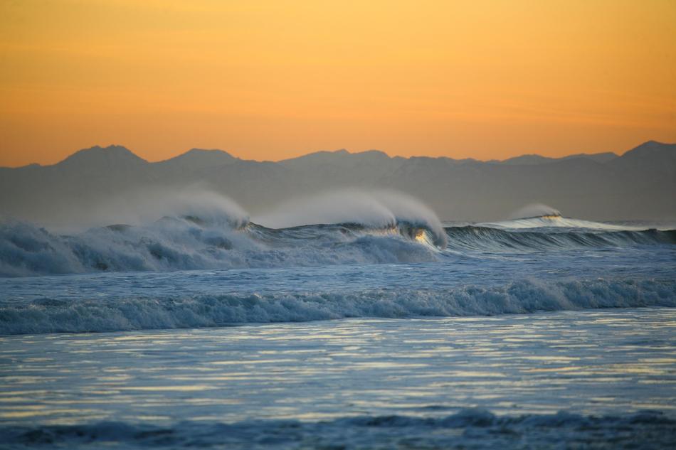 Ocean Volcano Mountains