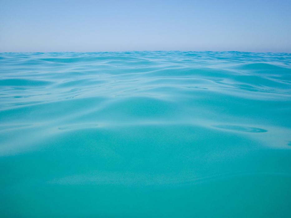 water as an abstract background