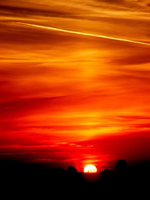 Sky nature at Sunset