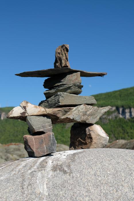 Inukshuk Statue Symbol