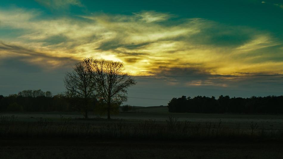 Sunset Sky Clouds
