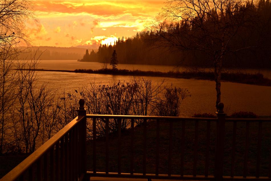 Sunset Reflection Body Of Water