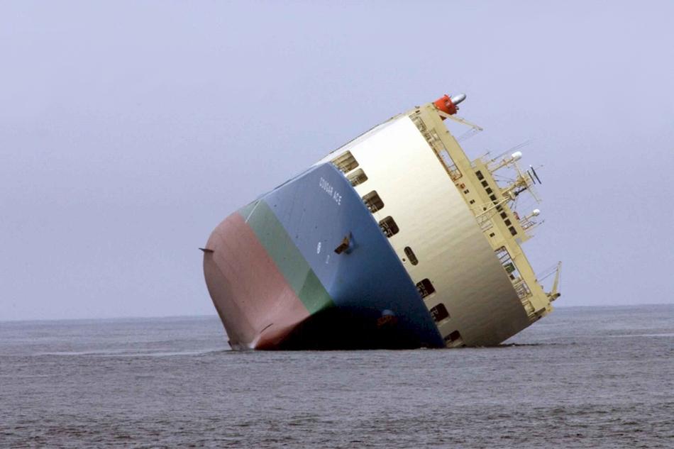 Ship Aground Wreck Vessel