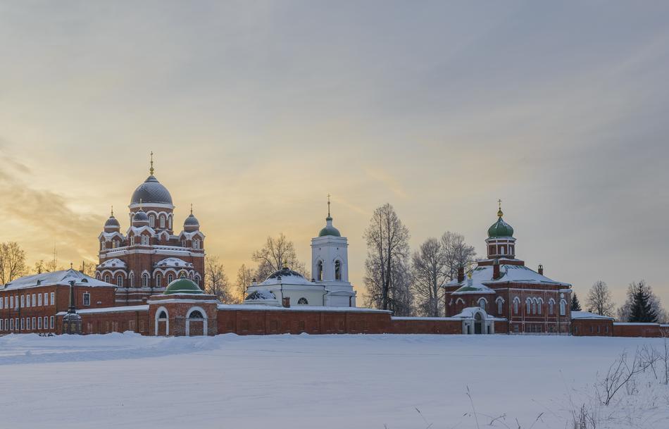 Monastery Borodino Landscape