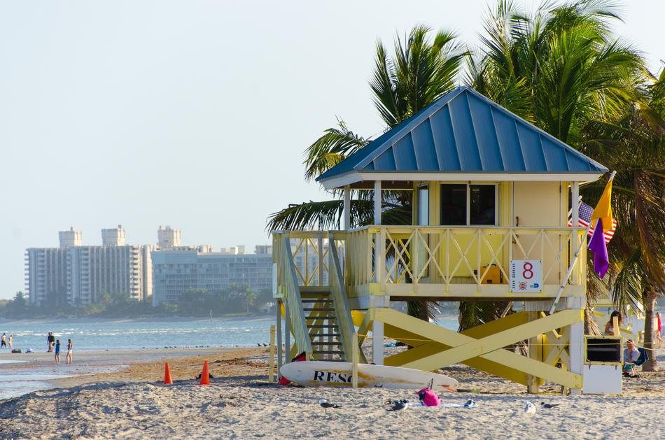 Beach Miami Crandon Park Key