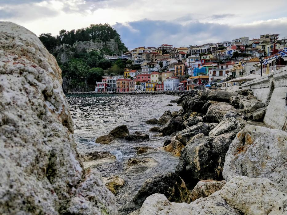Parga Sea Rocks