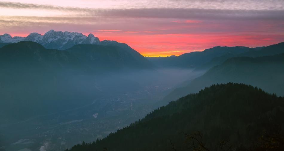 Slovenia Sunset Dusk
