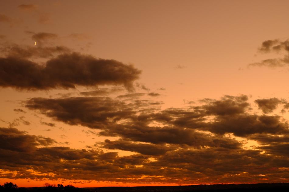 Sunset Sky Clouds