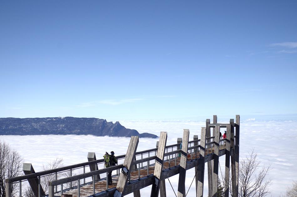 Sea Of Clouds Mountains The