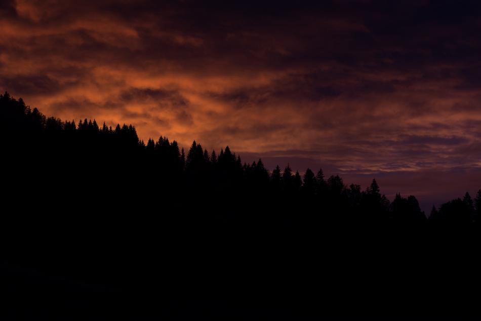 Sunset Sky Clouds