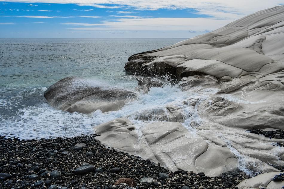 Pebble Beach Nature Sea