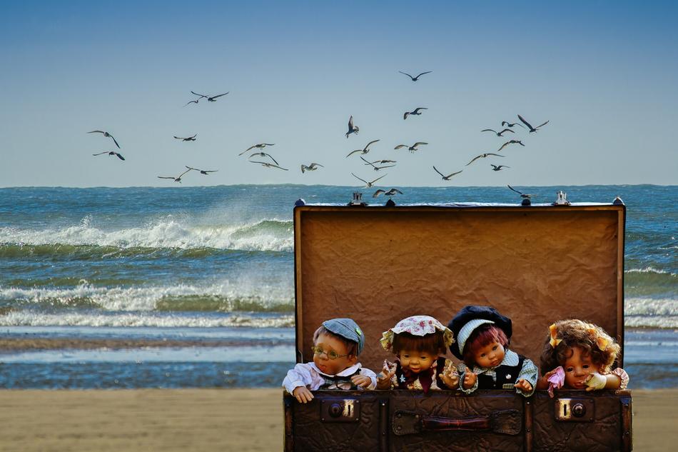 Luggage Dolls Beach